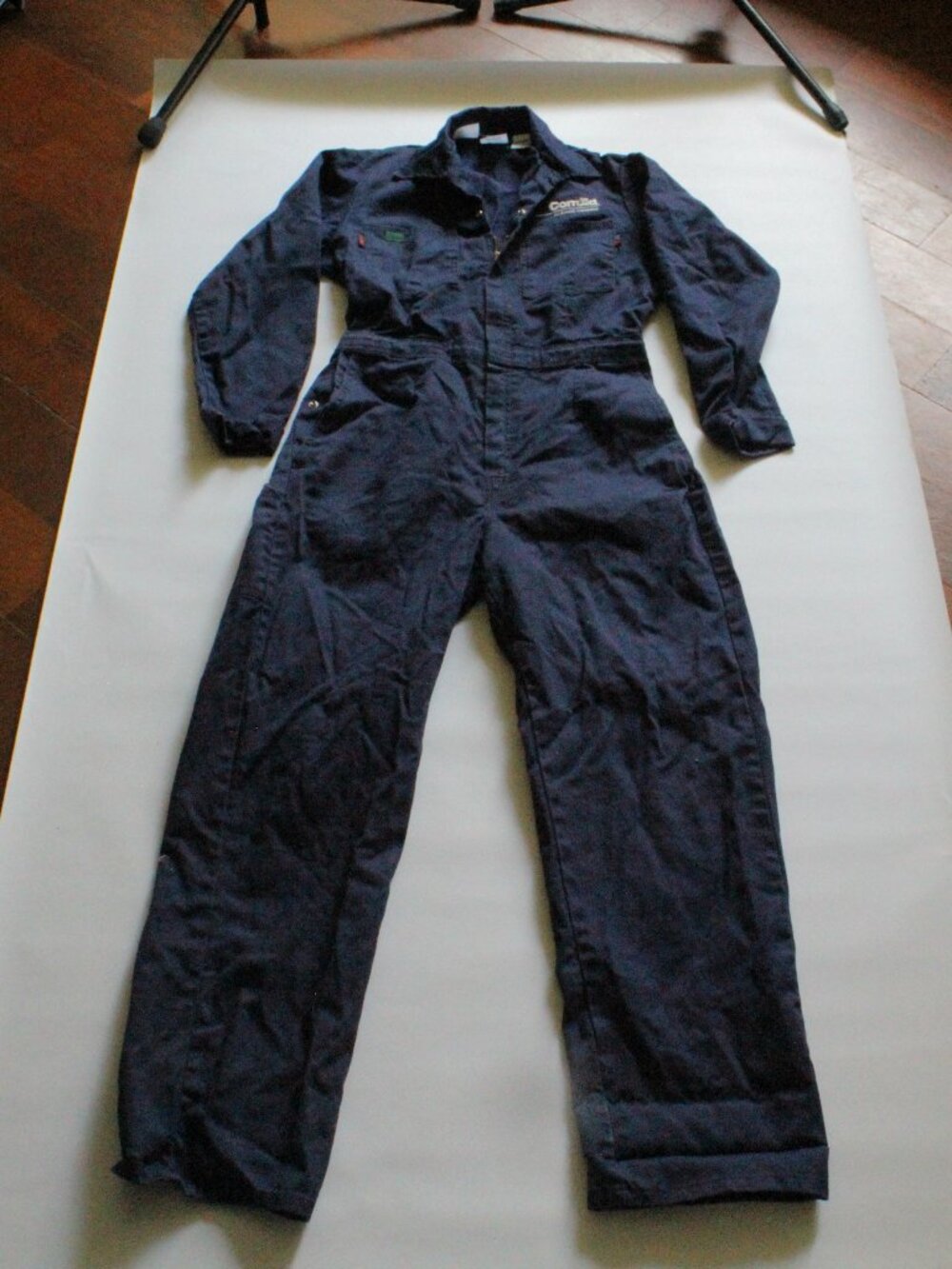 Vintage COMED Coveralls Flame Resistant Workrite Blue M 31x31 INDURA Made in USA